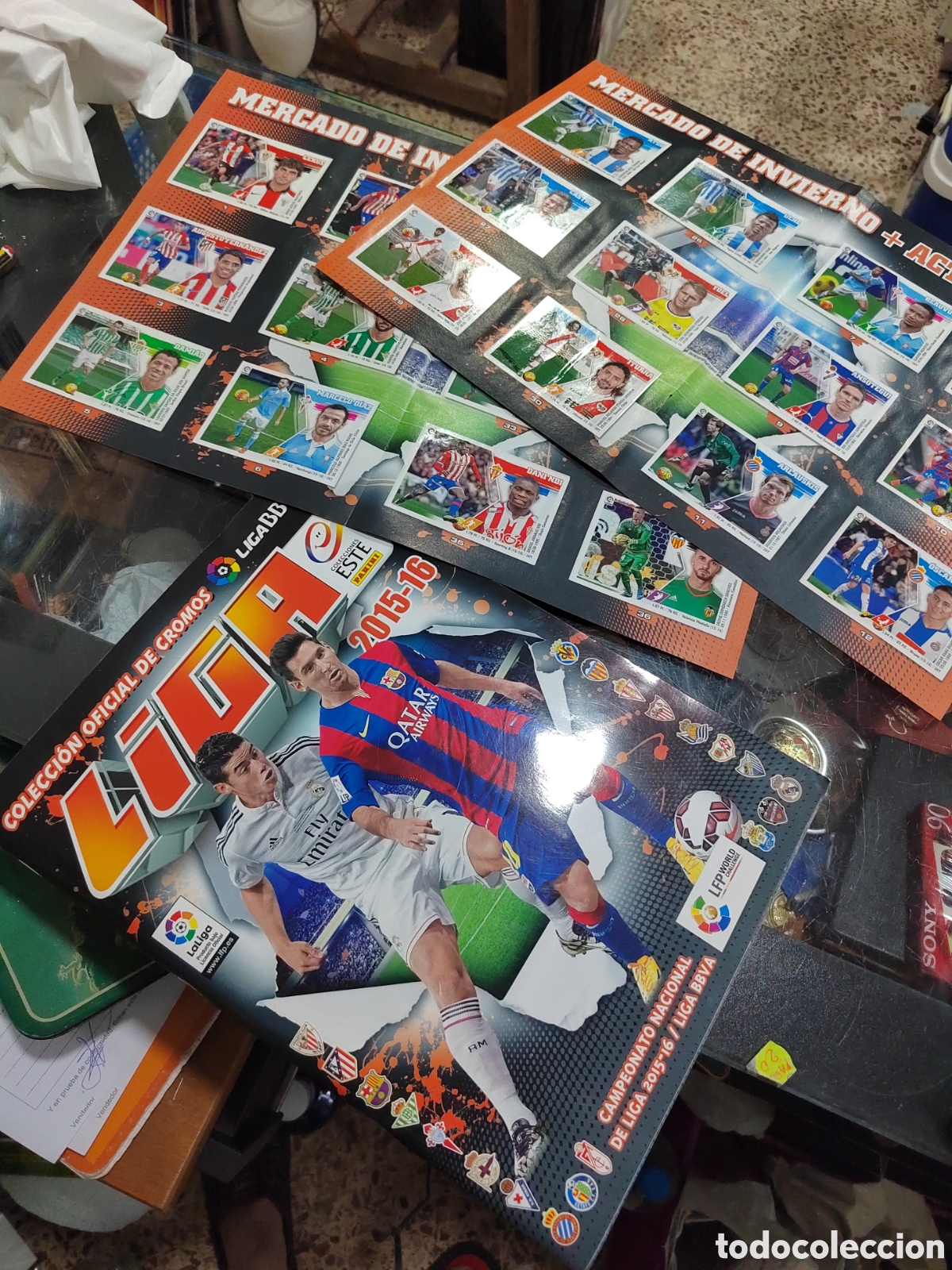 Album de football complet: &Aacute;lbum futbol completo 15 16