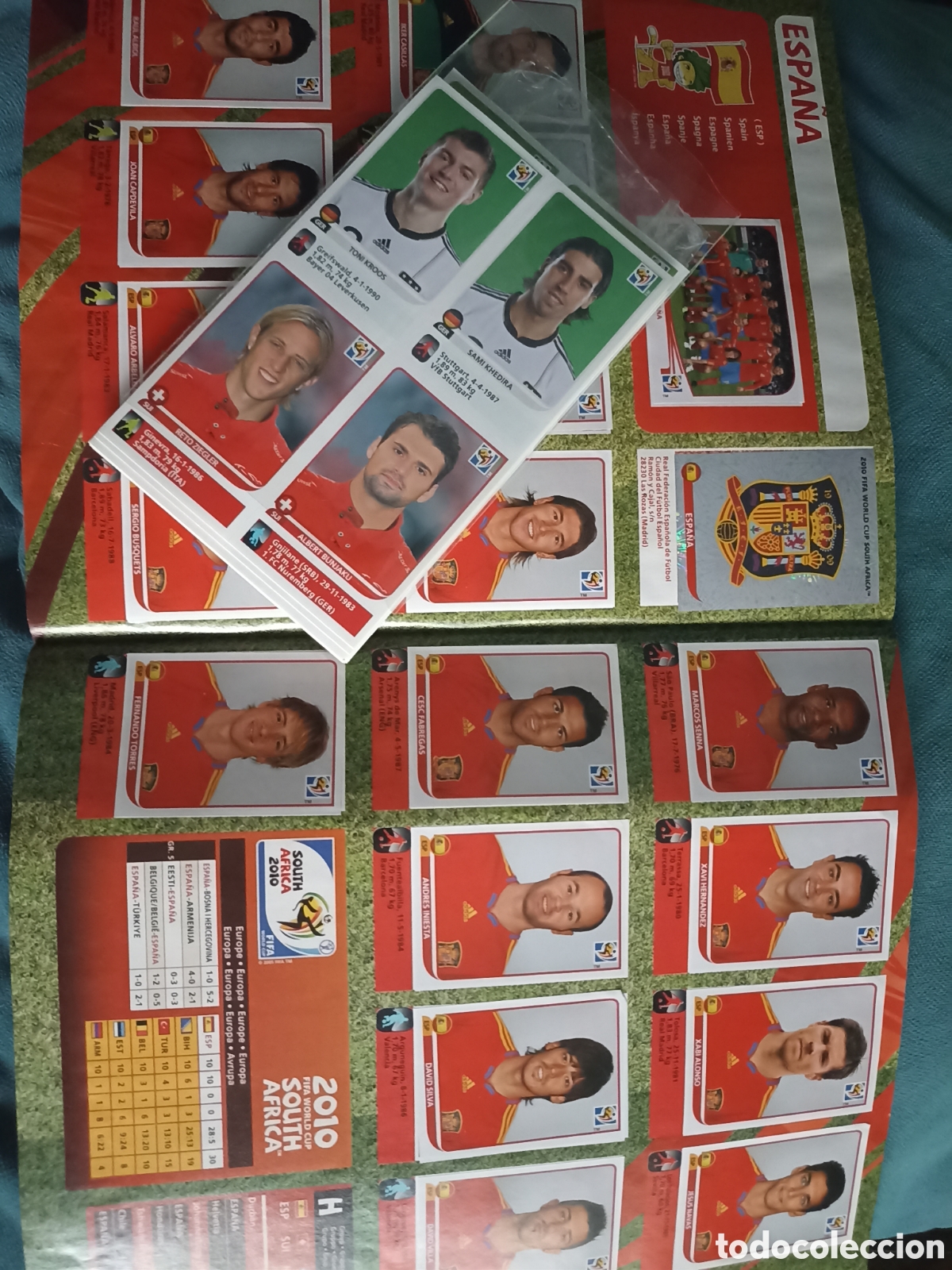 &Aacute;lbum de f&uacute;tbol completo: South &Aacute;frica 2010 album completo