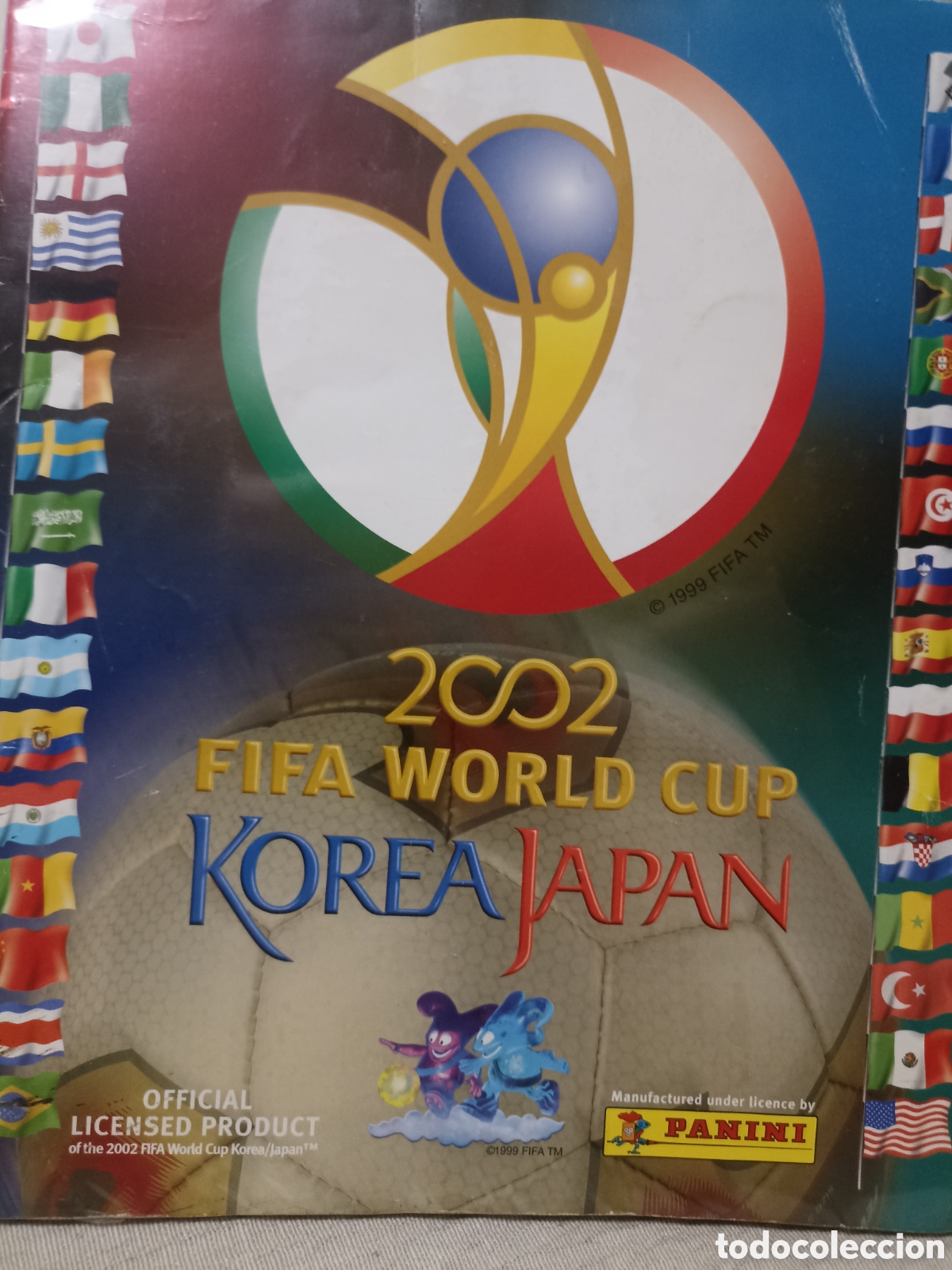 &Aacute;lbum de f&uacute;tbol completo: Korea Japan 2002 album completo Panini