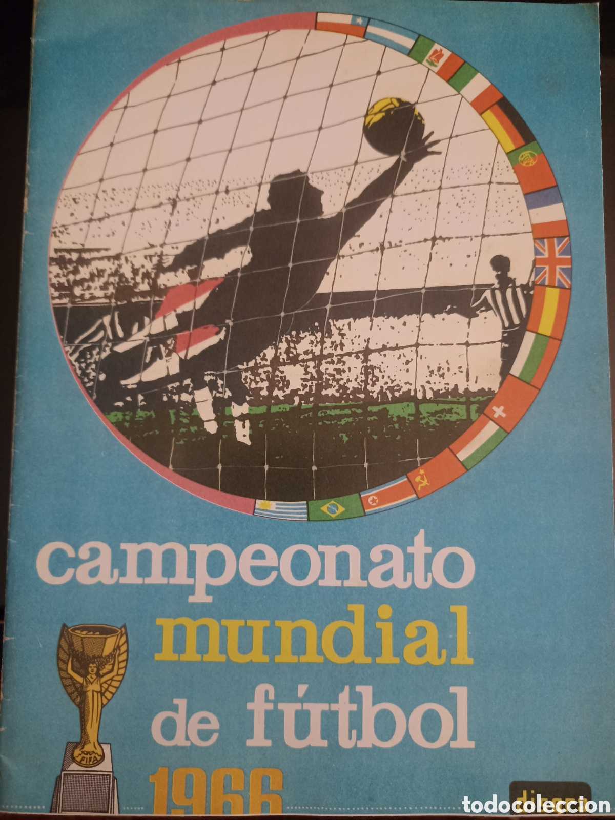 &Aacute;lbum de f&uacute;tbol completo: Campeonato mundial de futbol 1966