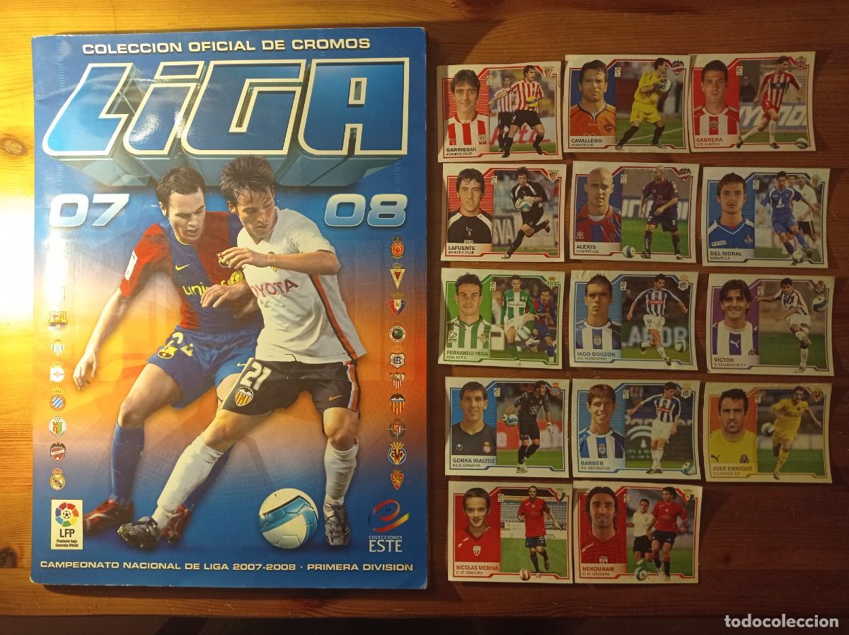&Aacute;lbum de f&uacute;tbol completo: &Aacute;lbum Liga 2007-08 Colecciones Este 07 08