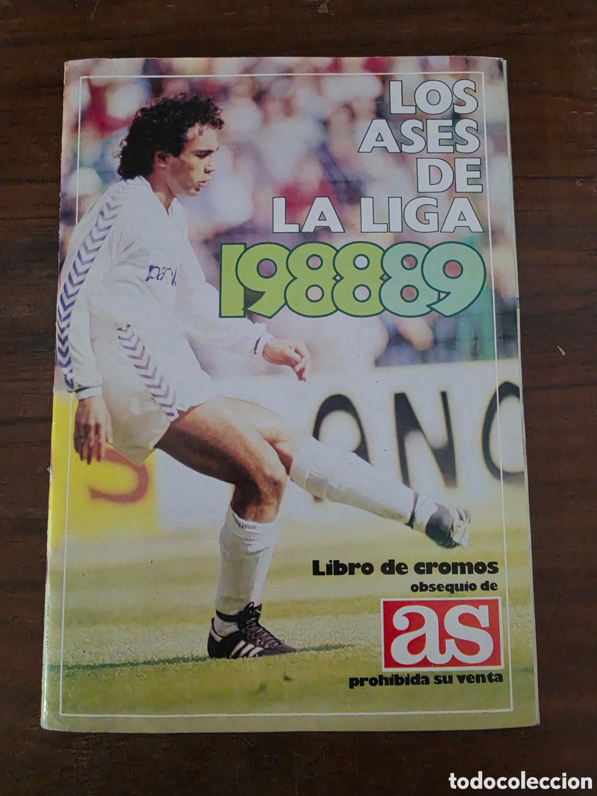 &Aacute;lbum di calcio completo: Los ases de la liga 1988-89 completo - alta coleccion