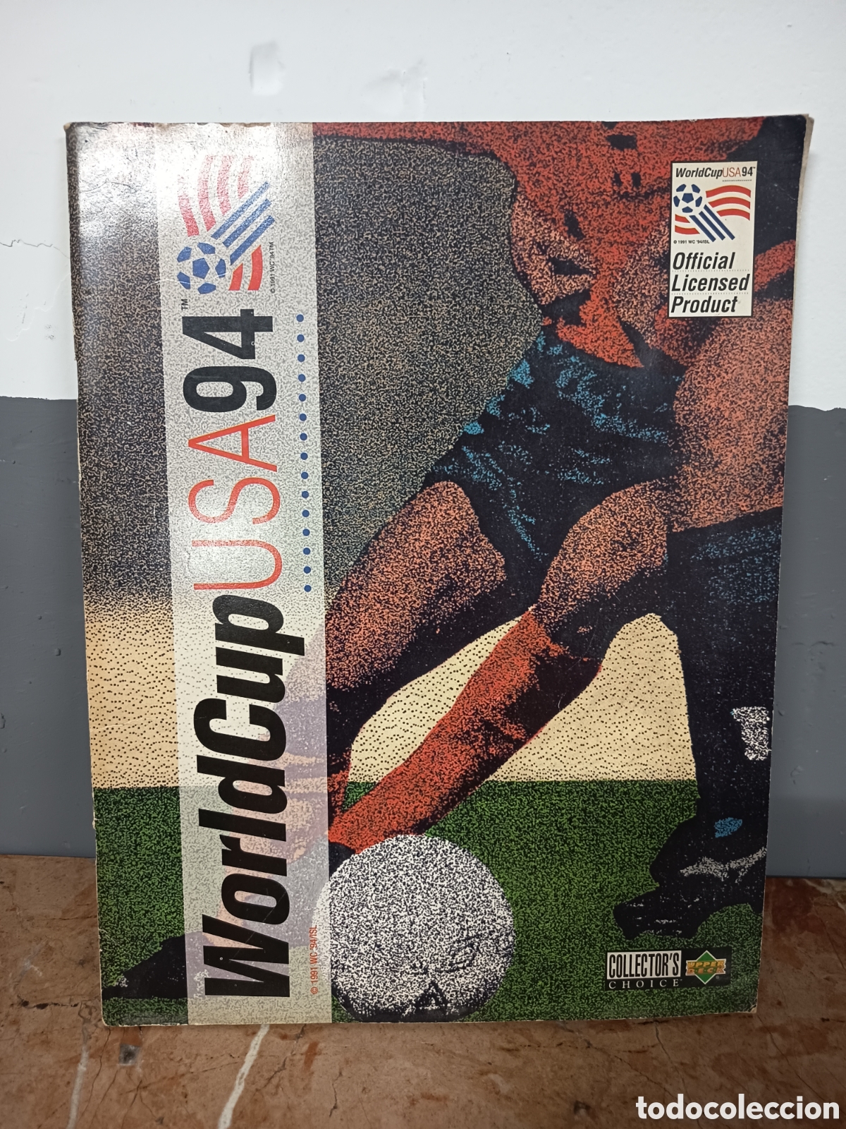 &Aacute;lbum de f&uacute;tbol completo: WORLDCUP USA 94 COMPLETO