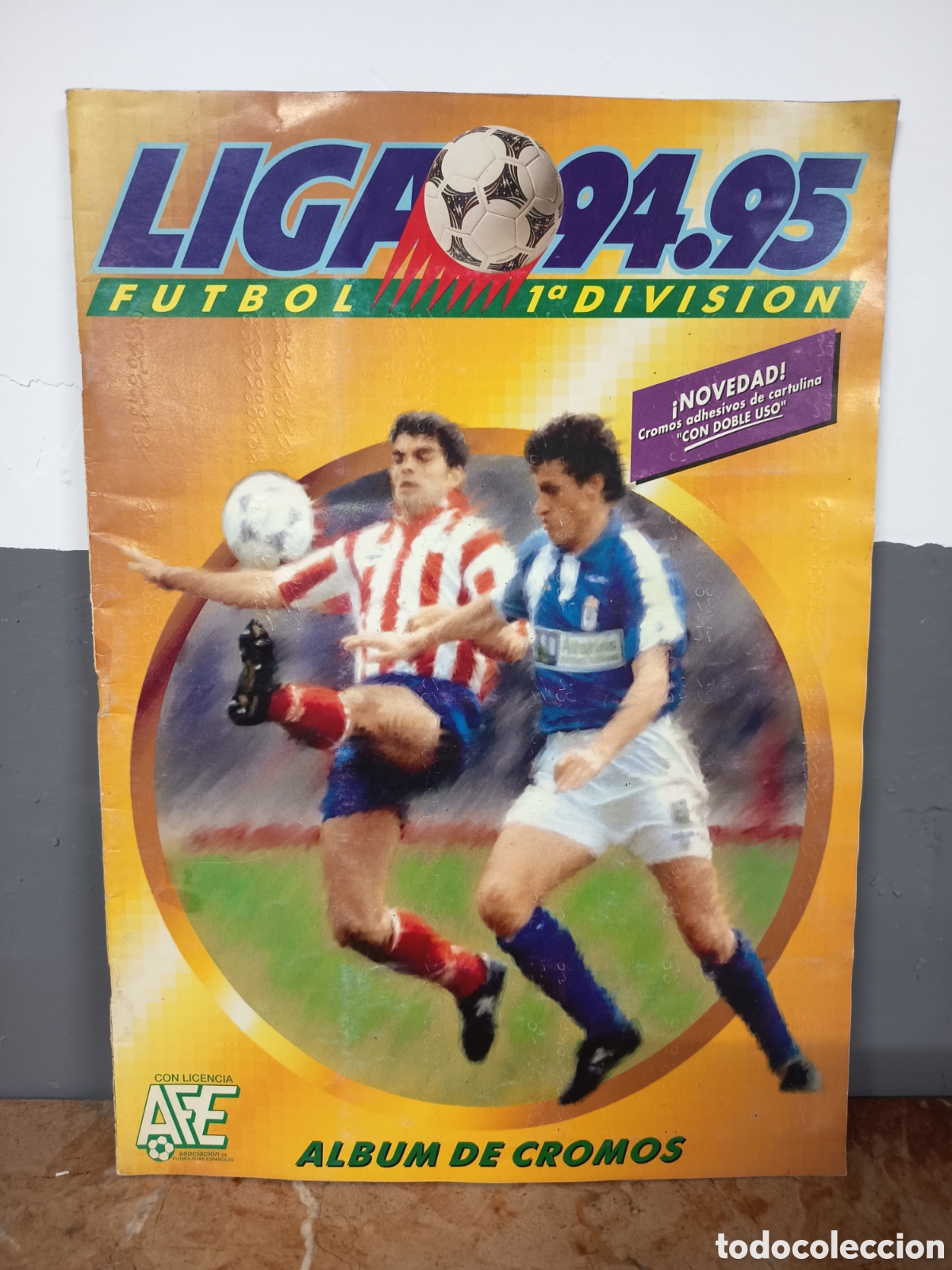 &Aacute;lbum de f&uacute;tbol completo: LIga 94.95 COMPLETO ALBUM DE FUTBOL