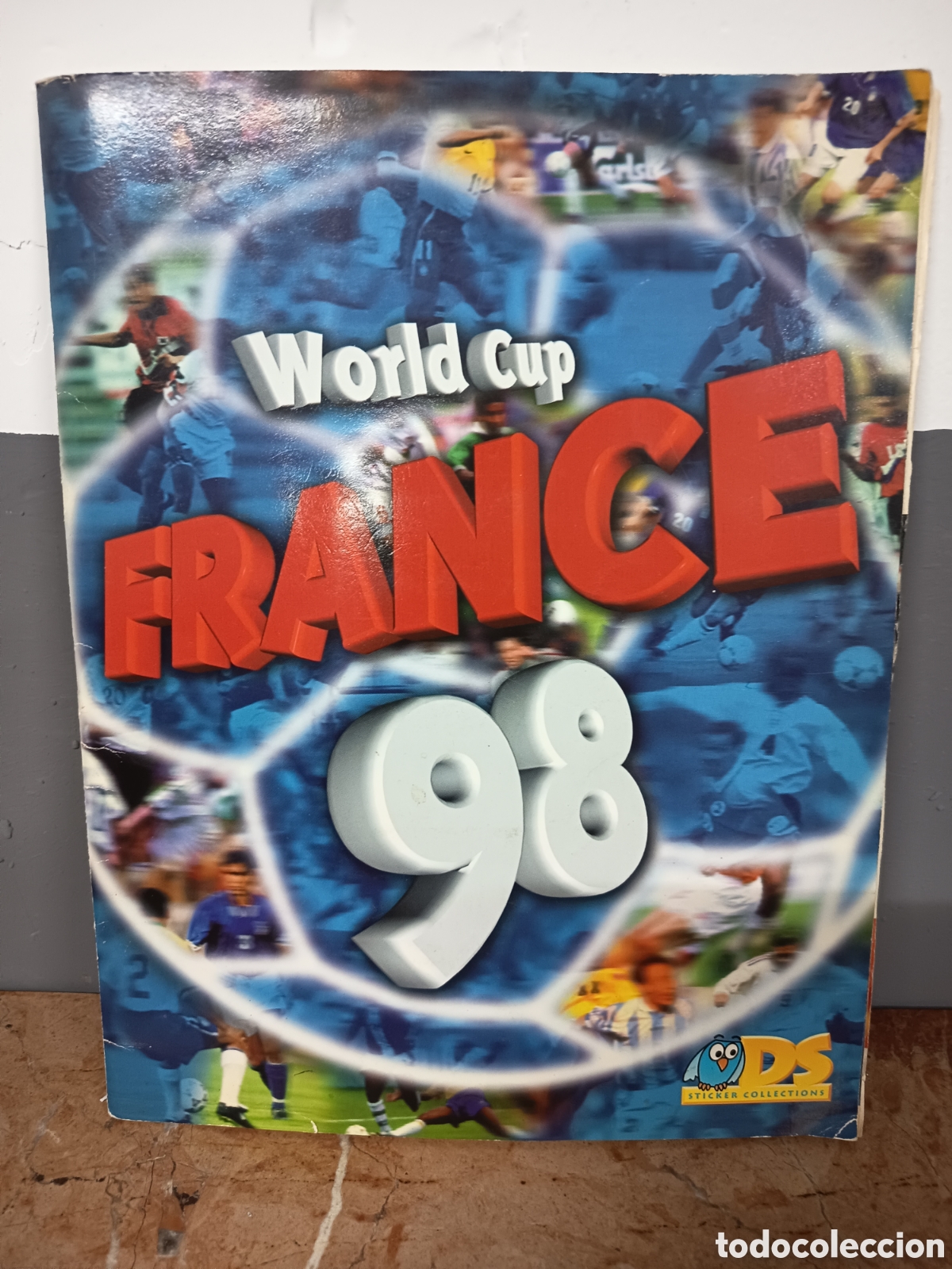 &Aacute;lbum de f&uacute;tbol completo: WORLD CUP FRANCE 98 COMPLETO INCLUYE A MARADONA