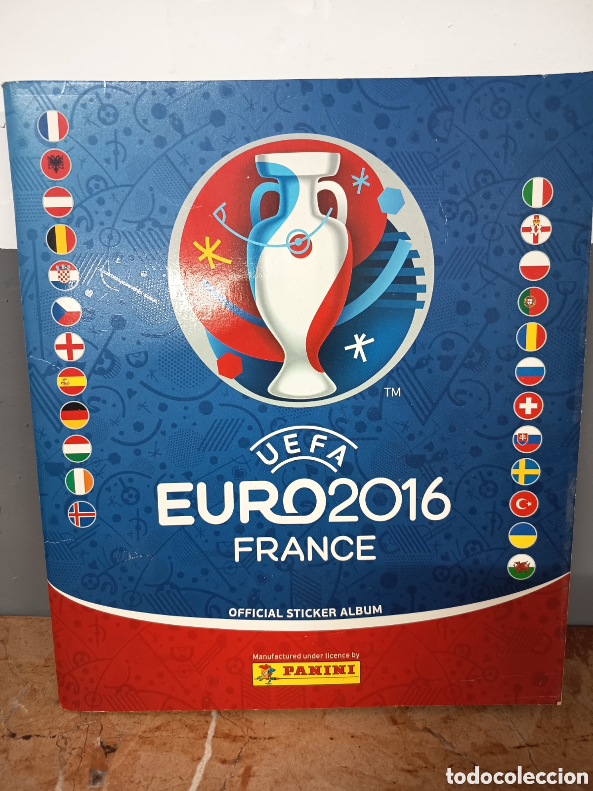 Album de football complet: UEFA EURO 2016 FRANCE COMPLETO INCLUYE A CRISTIANO RONALDO
