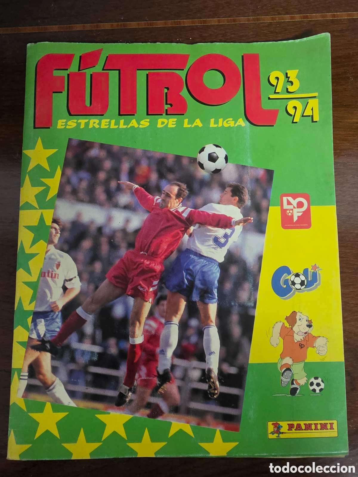 Caderneta de futebol completa: Futbol 93-94 estrellas de la liga completisimo excepto los fichajes