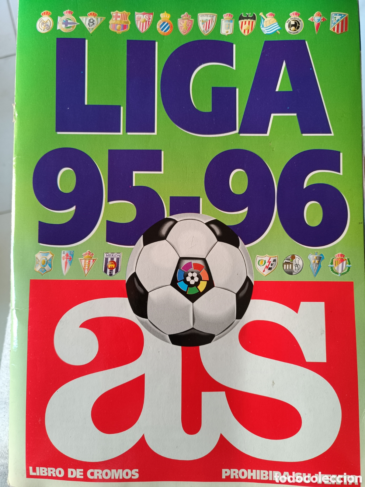 &Aacute;lbum de f&uacute;tbol completo: &Aacute;LBUM LIGA 95-96 1995-1996 EDICIONES ESTE COMPLETO F&Uacute;TBOL CROMOS