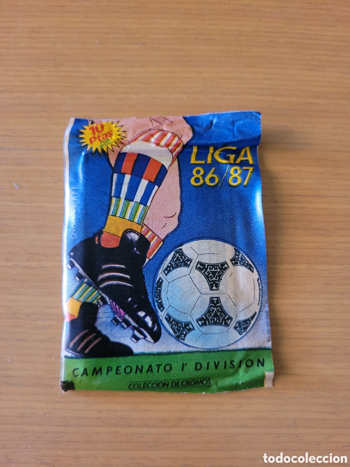 &Aacute;lbum de f&uacute;tbol completo: Sobre liga este 86/87