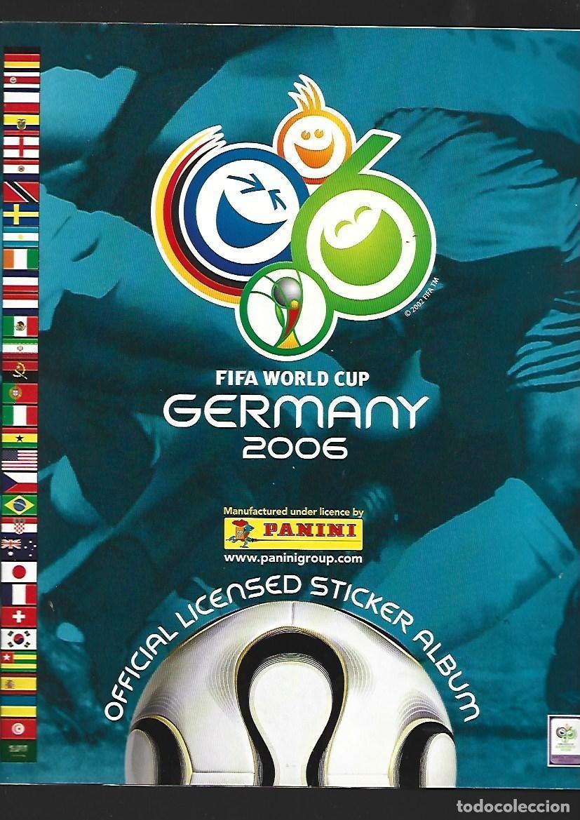 &Aacute;lbum de f&uacute;tbol completo: FIFA World Cup Germany 2006, &aacute;lbum completo, Panini, impecable