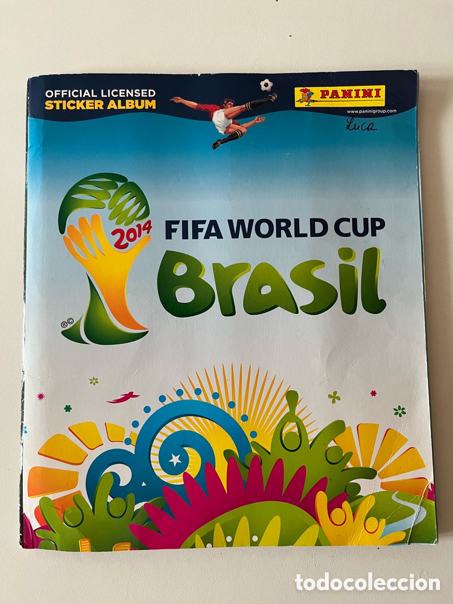 &Aacute;lbum de f&uacute;tbol completo: Album completo mundial Brasil 2014-World Cup-2018-Panini.