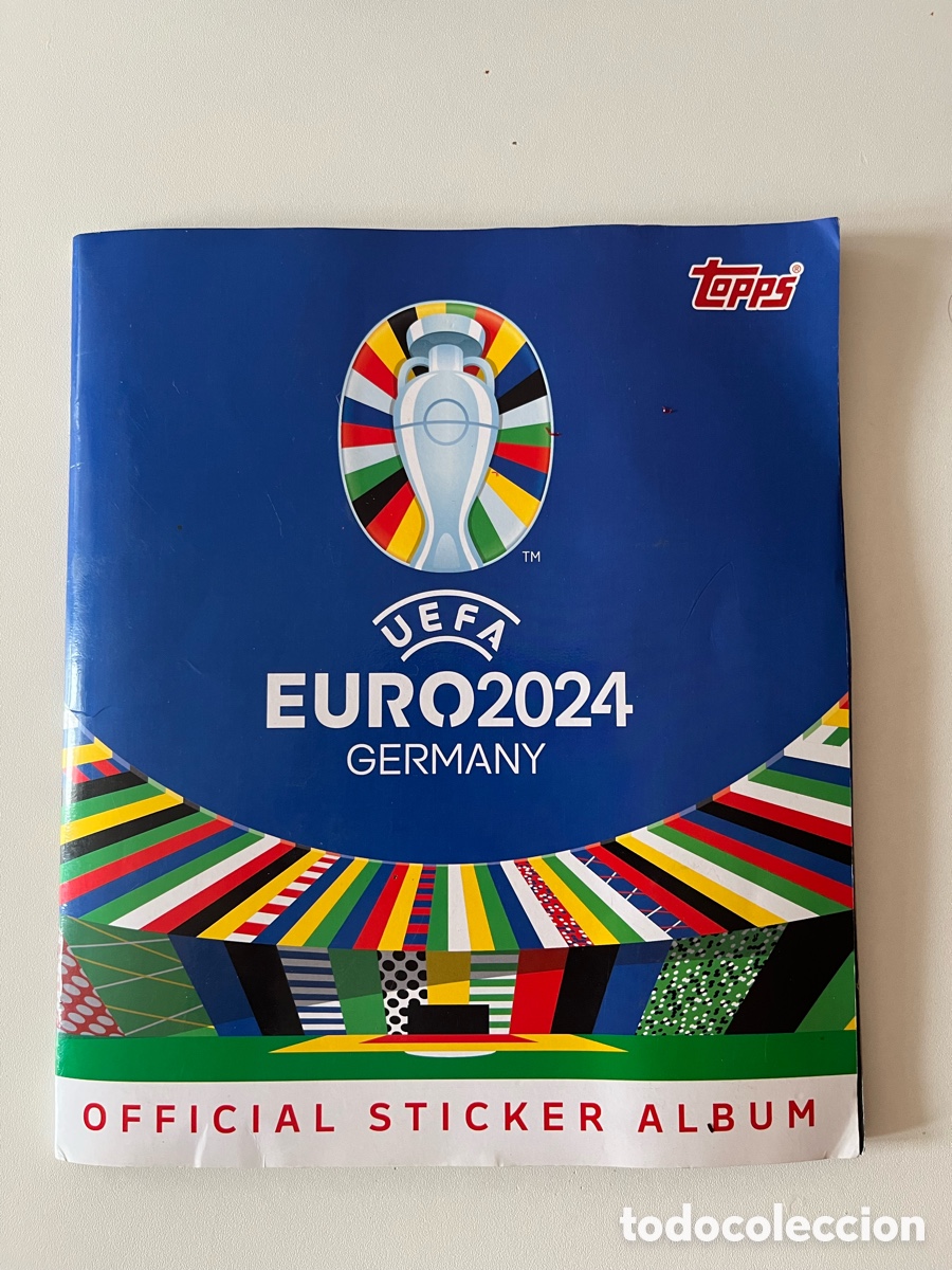 Album de football complet: Album completo Euro 2024-Eurocopa-Topps.