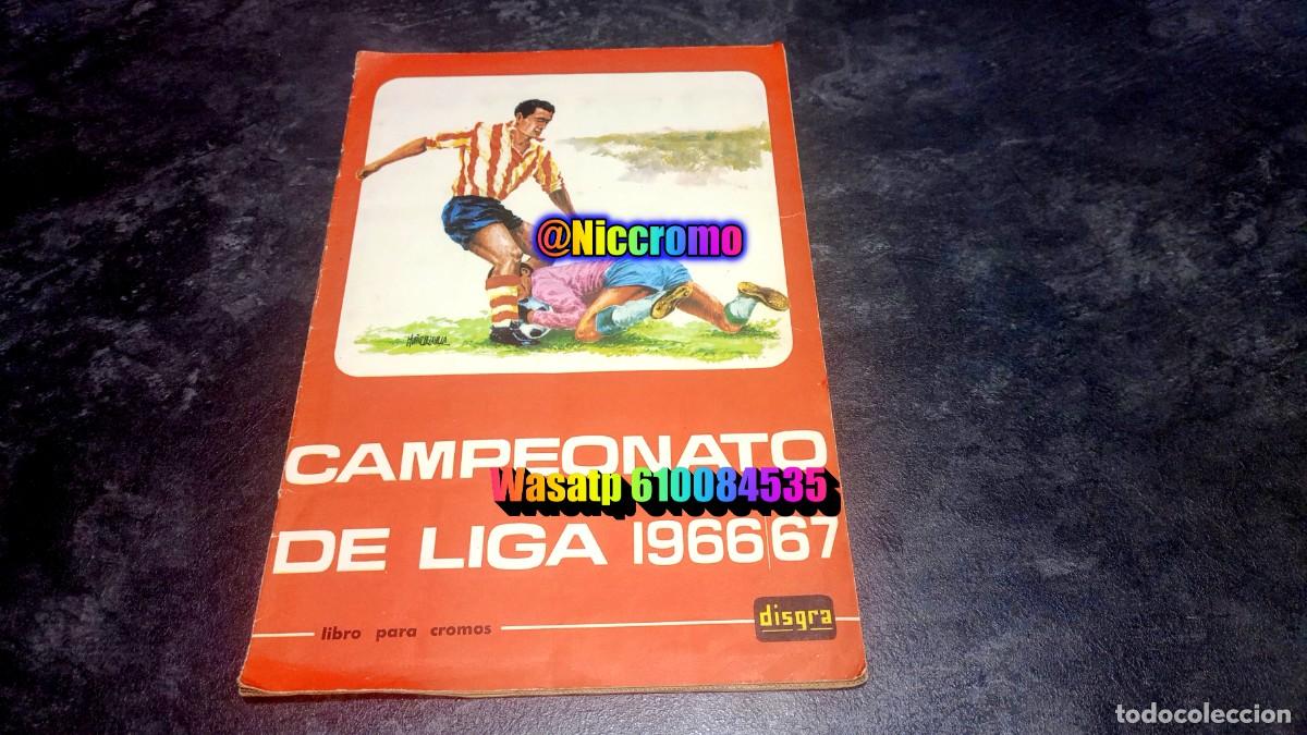 &Aacute;lbum di calcio completo: fher 1966 1967 album completo cromo disgra liga futbol 66 67 ver fotos niccromo