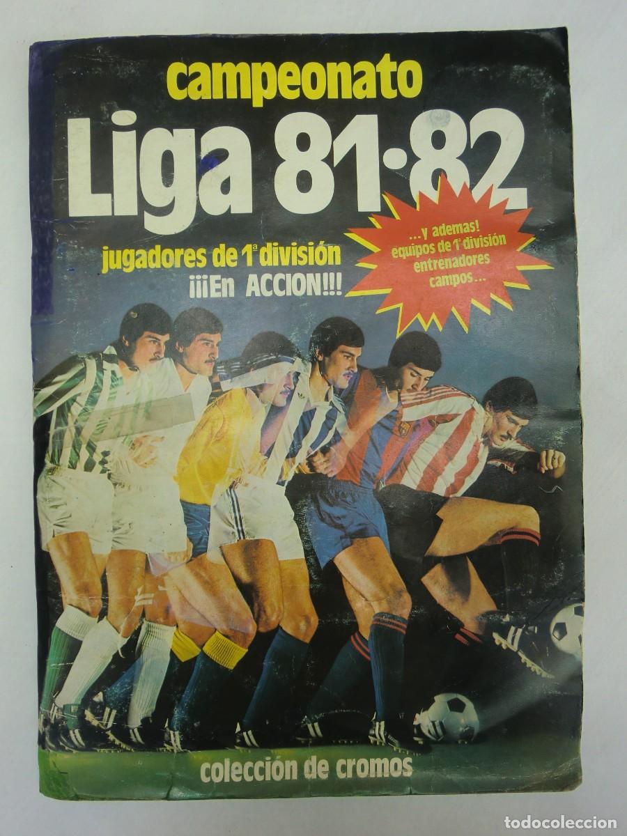 &Aacute;lbum de f&uacute;tbol completo: &Aacute;lbum de cromos completo LIGA ESTE 81-82 1981-1982. Ver fotograf&iacute;as de todo el &aacute;lbum. 385 cromos