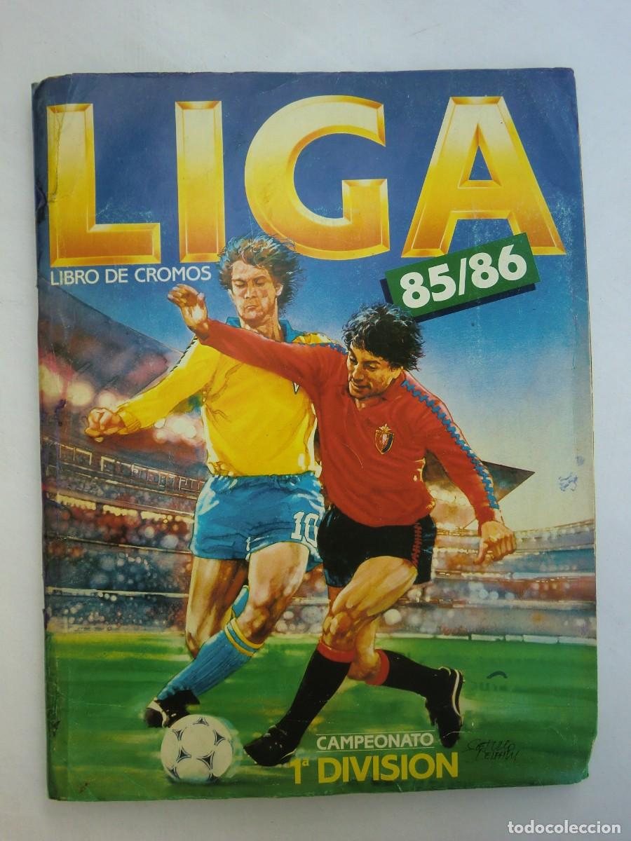 &Aacute;lbum de f&uacute;tbol completo: &Aacute;lbum de cromos completo LIGA ESTE 85-86 1985-1986. Ver fotograf&iacute;as de todo el &aacute;lbum. 394 cromos