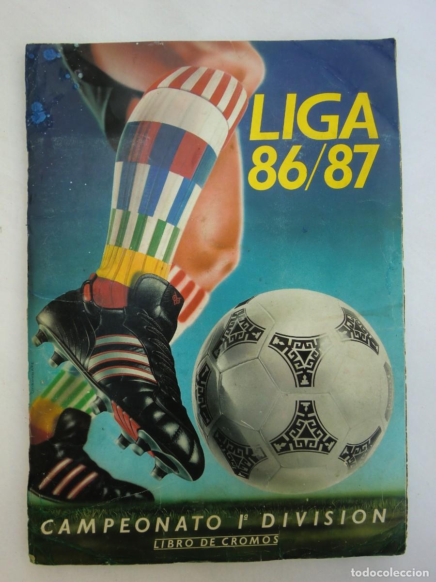 &Aacute;lbum de f&uacute;tbol completo: &Aacute;lbum de cromos completo LIGA ESTE 86-87 1986-1987. Ver fotograf&iacute;as de todo el &aacute;lbum. 409 cromos