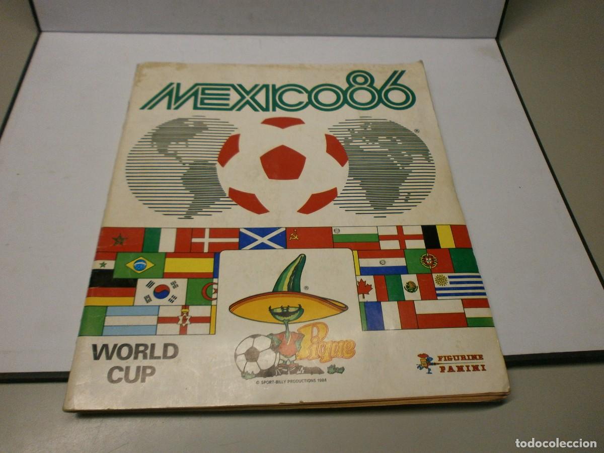 &Aacute;lbum de f&uacute;tbol completo: album completo panini mexico 86 con maradona en buen estado