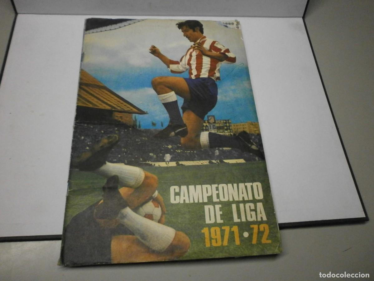 &Aacute;lbum de f&uacute;tbol completo: album completo campeonato de liga 1971 72 disgra fher