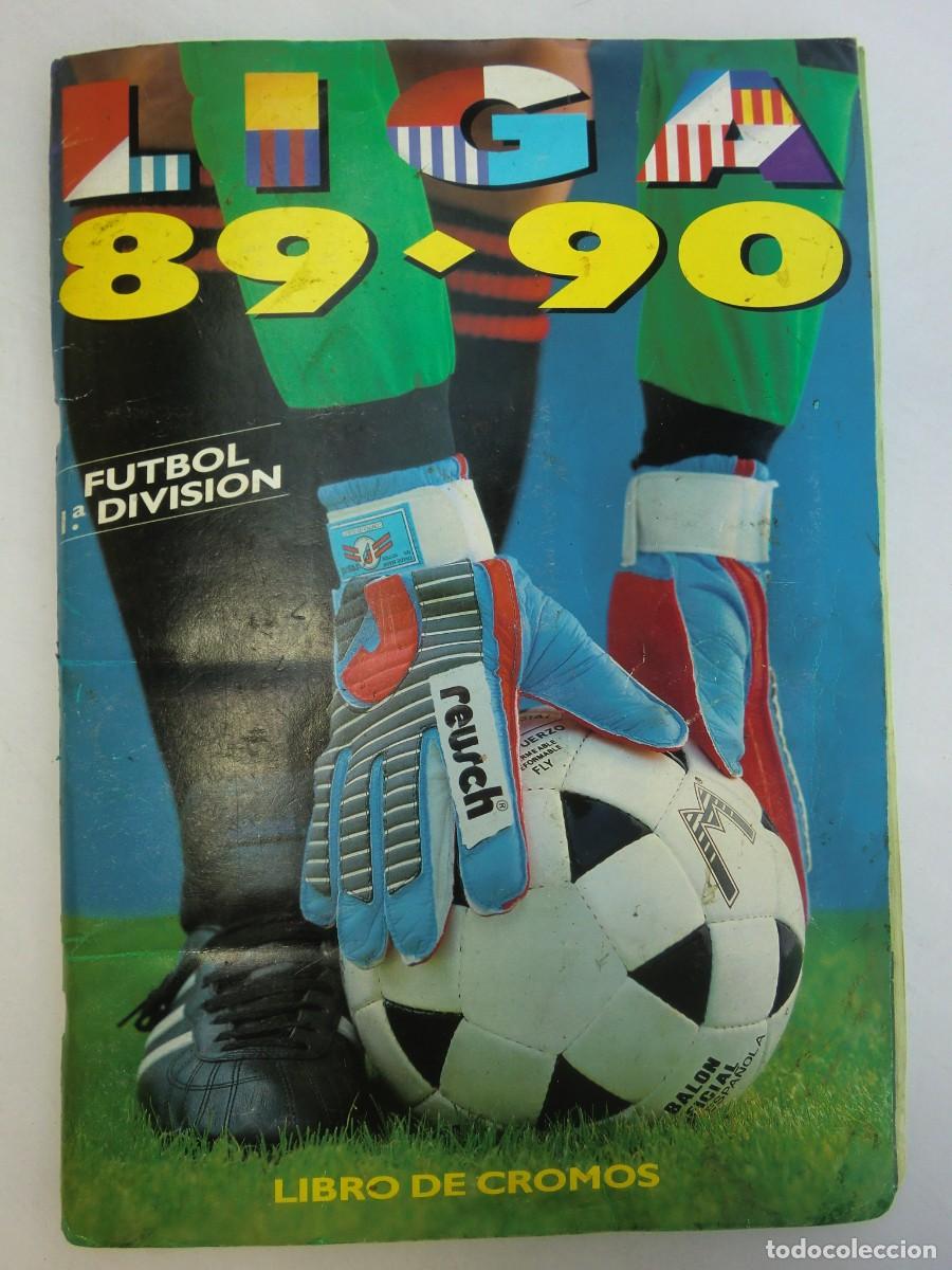 &Aacute;lbum de f&uacute;tbol completo: &Aacute;lbum de cromos completo LIGA ESTE 89-90 1989-1990. 418 cromos. Ver fotograf&iacute;as
