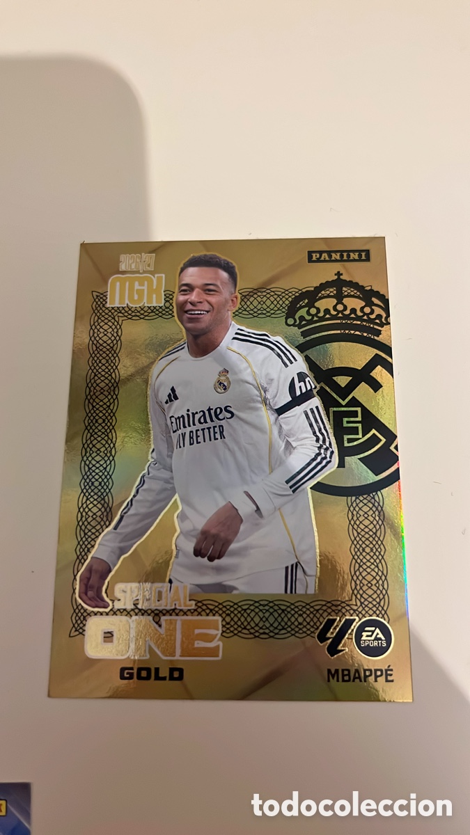 &Aacute;lbum de f&uacute;tbol completo: CARTA MBAPP&Eacute; 2026/2027