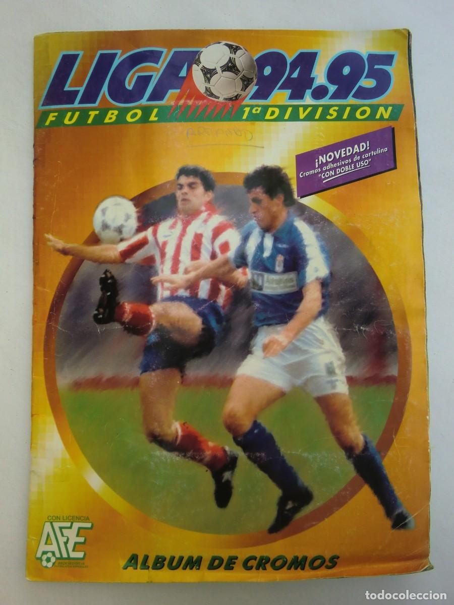&Aacute;lbum de f&uacute;tbol completo: Album de cromos completo LIGA ESTE 94-95 1994-1995. Ver fotograf&iacute;as. 503 cromos. 147 cromos dobles