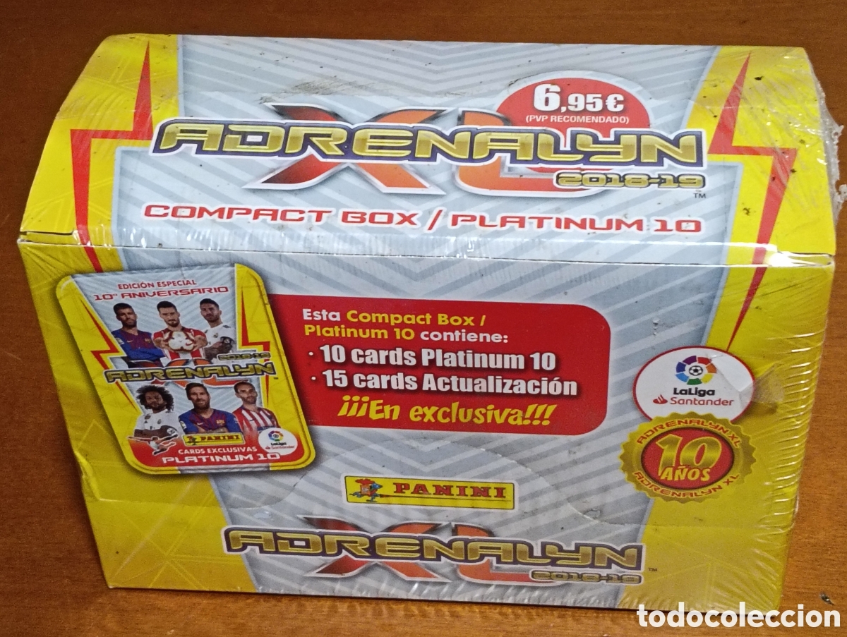 Complete Football Album: Caja completa (6 cajas)Panini Compact Box Adrenalyn XL Platinum 10 de edici&oacute;n especial