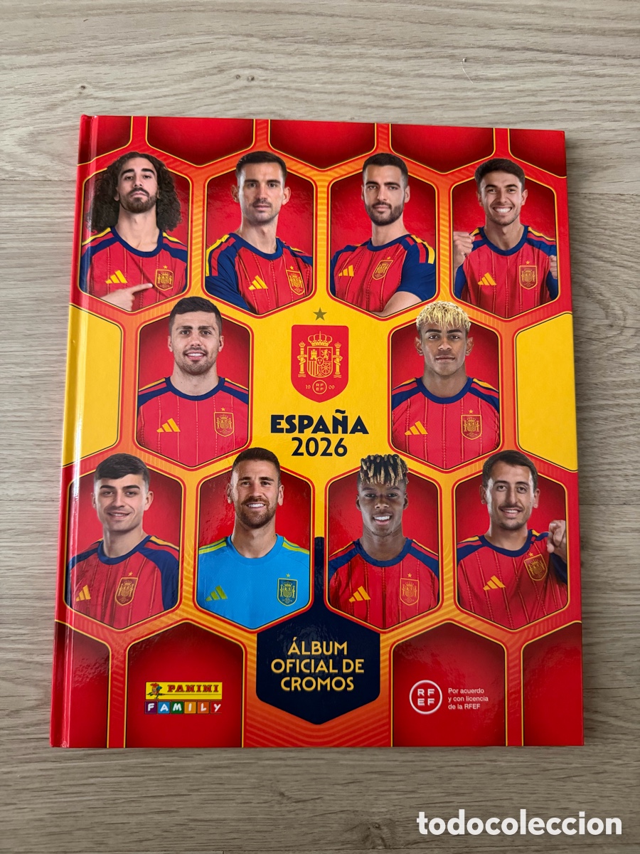 &Aacute;lbum de f&uacute;tbol completo: &Aacute;lbum oficial de cromos Espa&ntilde;a 2026