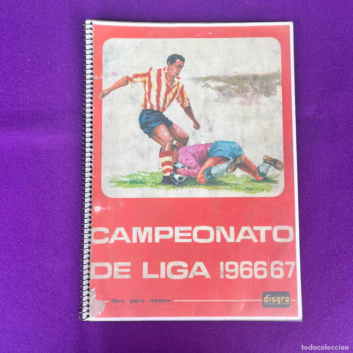 &Aacute;lbum de f&uacute;tbol completo: FOTOCOPIA DEL ALBUM COMPLETO DEL CAMPEONATO DE LIGA 1966/67 DE FUTBOL. ENCUADERNADO.