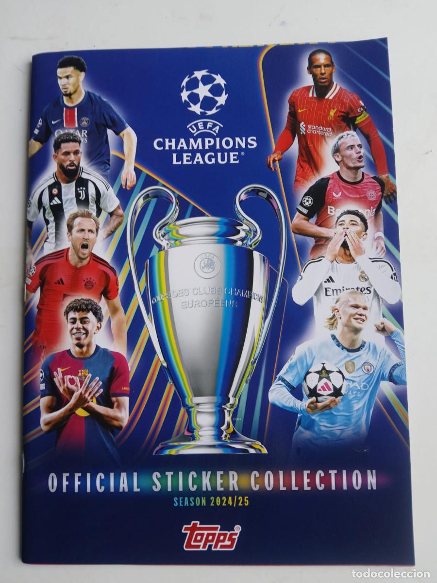&Aacute;lbum de f&uacute;tbol completo: COLECCION COMPLETA UCL STICKERS 2024/2025 TOPPS