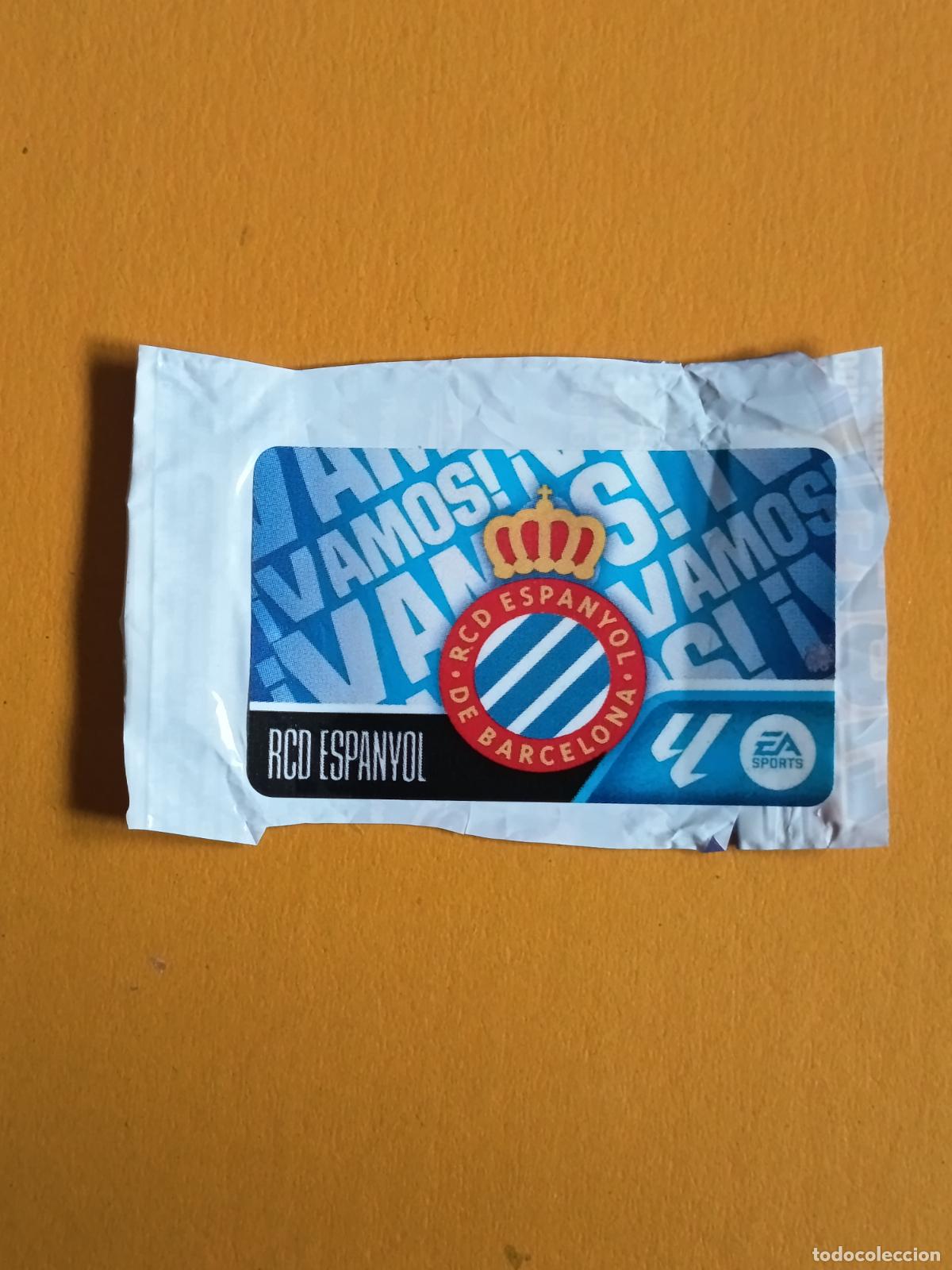 Vollst&auml;ndige Fu&szlig;ballsammelalben: R.C.D. ESPA&Ntilde;OL. &iexcl;VAMOS! CHICLE LIGA ESTE 2026-27. PANINI