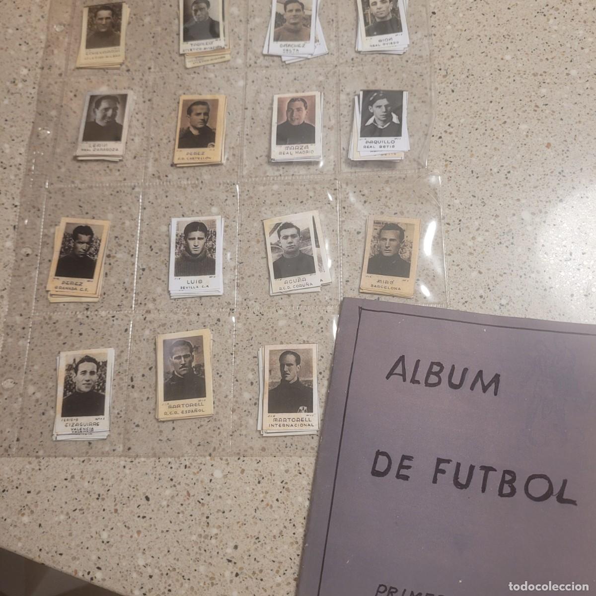 &Aacute;lbum di calcio completo: ALBUM DE FUTBOL PRIMERA DIVISION 1942, COLECCION COMPLETA 180 CROMOS. LEER COMENTARIOS