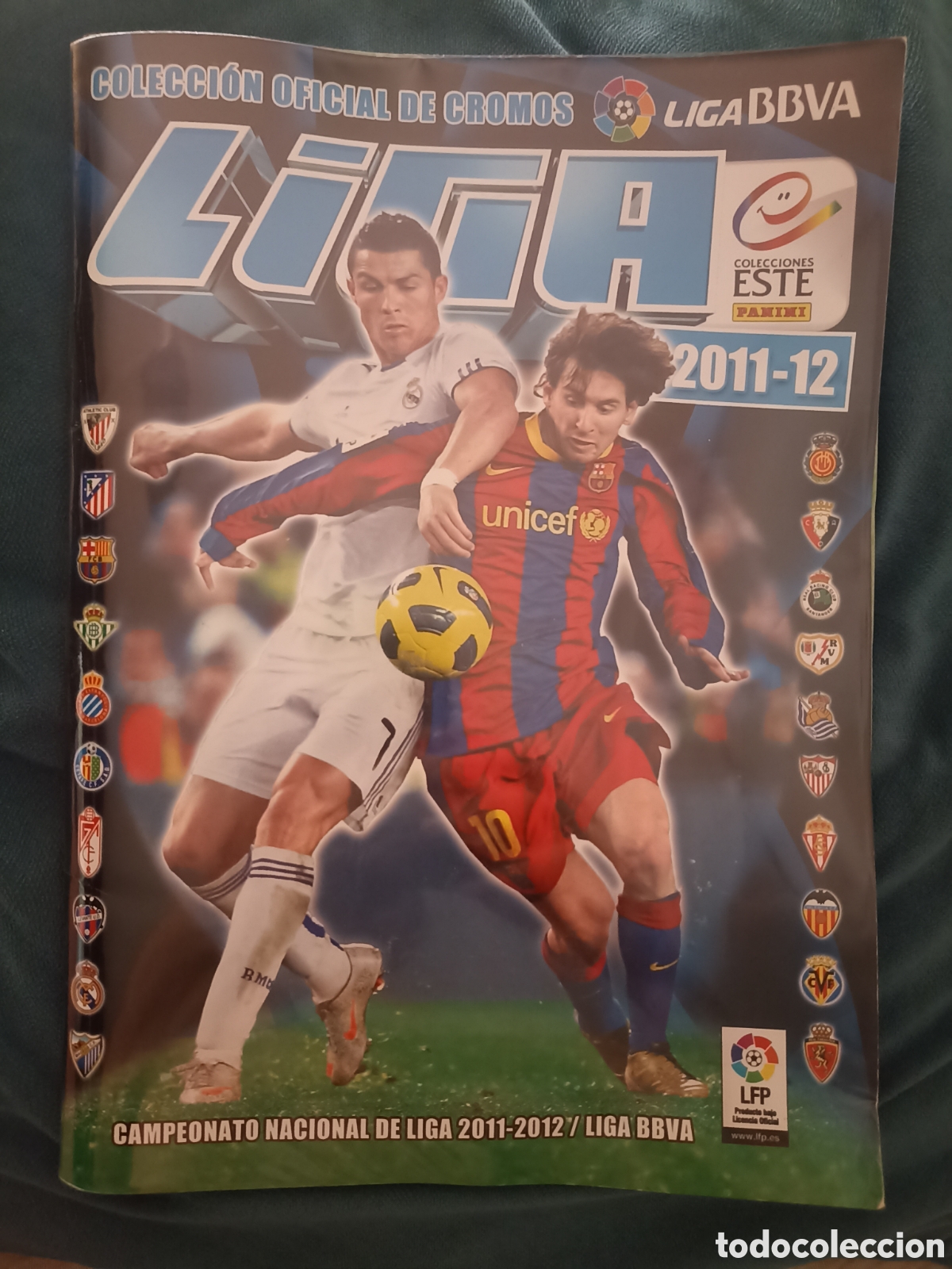 &Aacute;lbum di calcio completo: Album completo Liga 2011-12