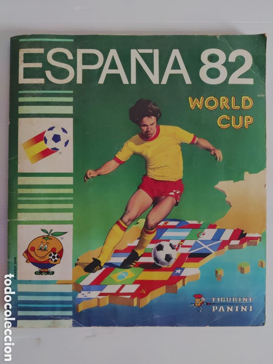 &Aacute;lbum de f&uacute;tbol completo: Album Panini Espa&ntilde;a 82 mundial f&uacute;tbol completo
