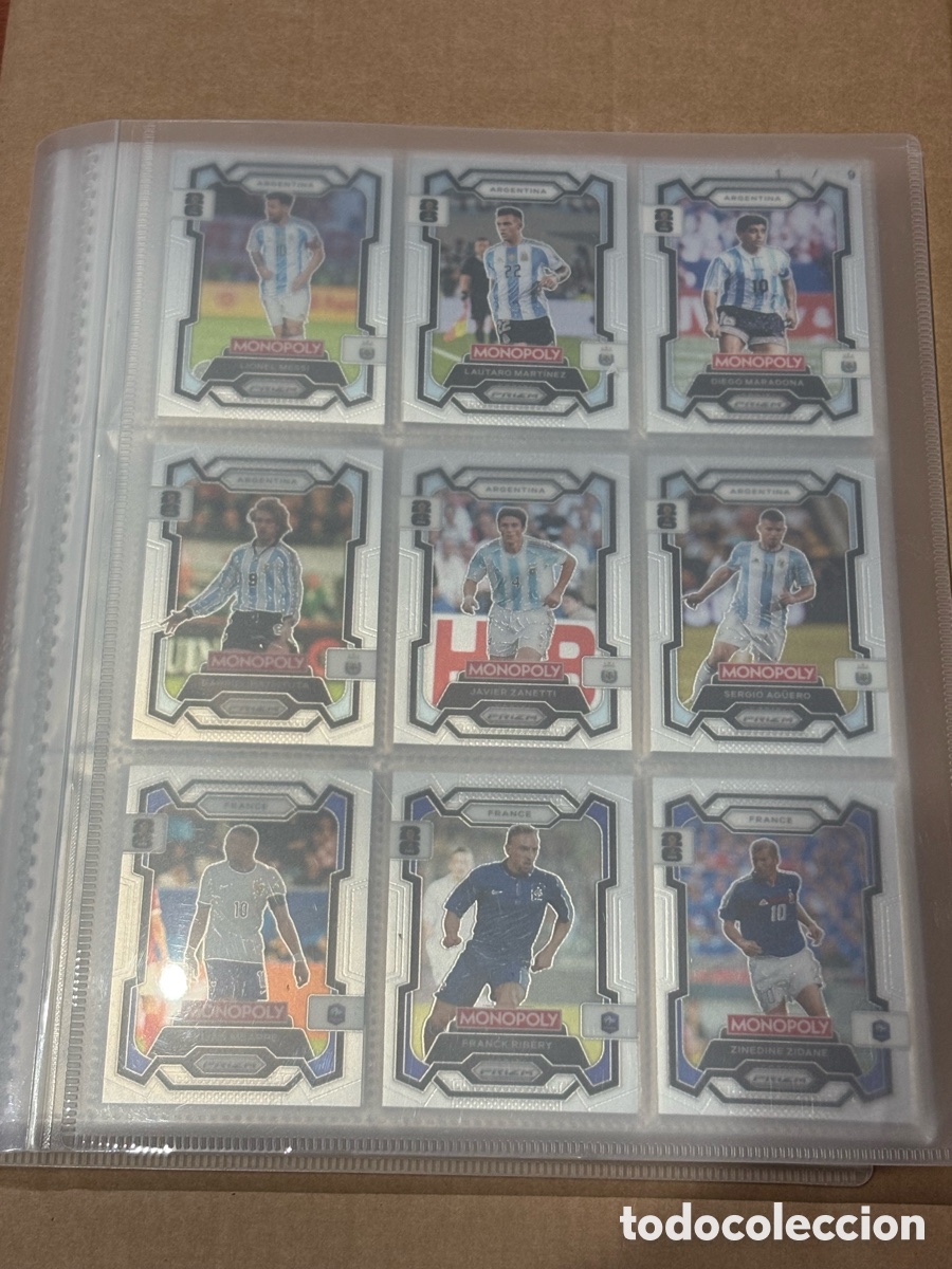 &Aacute;lbum di calcio completo: Base Set 100 Panini Prizm Monopoly Copa Mundial FIFA 2026 1-100 Messi Yamal Pele