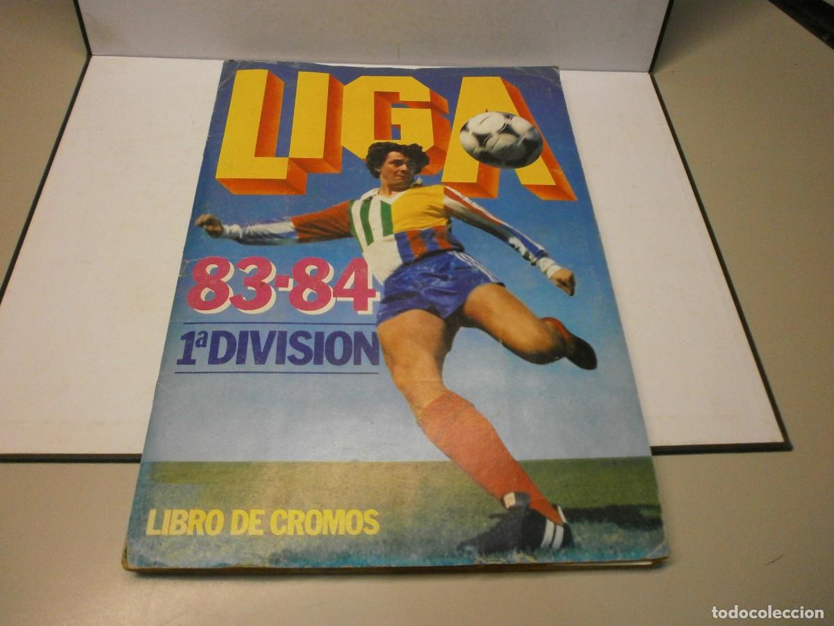 &Aacute;lbum de f&uacute;tbol completo: album completo ediciones este liga 83 84 faltan 14 cromos tiene 24 dobles y 29 fichajes