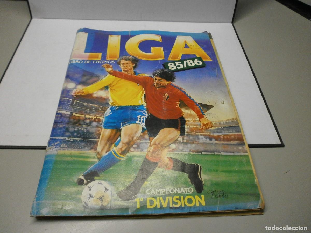&Aacute;lbum de f&uacute;tbol completo: album completo ediciones este liga 85 86 solo faltan 3 cromos y faltan 2 fichajes