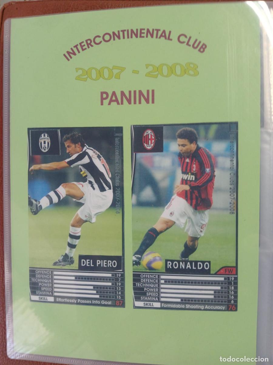 &Aacute;lbum de f&uacute;tbol completo: 2007-08 PANINI INTERNATIONAL CLUB.