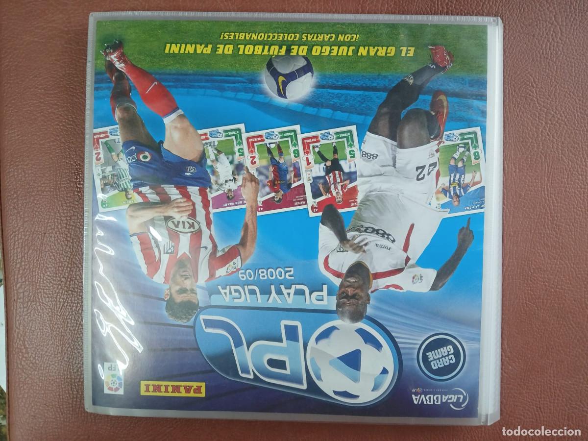 &Aacute;lbum de f&uacute;tbol completo: PLAY LIGA 2008/09 PANINI CARD GAME