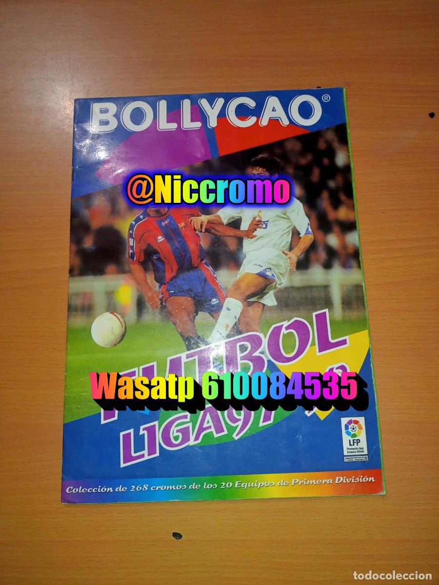 &Aacute;lbum de f&uacute;tbol completo: completo album bollycao futbol 97 98 panrico liga 1997 1998 ver fotos de todo niccromo