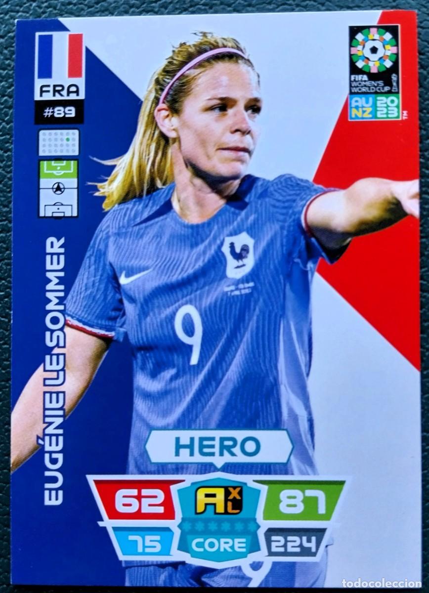 &Aacute;lbum de f&uacute;tbol completo: 89 EUGENIE LE SOMMER FRANCIA FICHAS ALBUM ADRENALYN FEMENINO MUNDIAL WOMEN'S WORLD AU NZ 2023