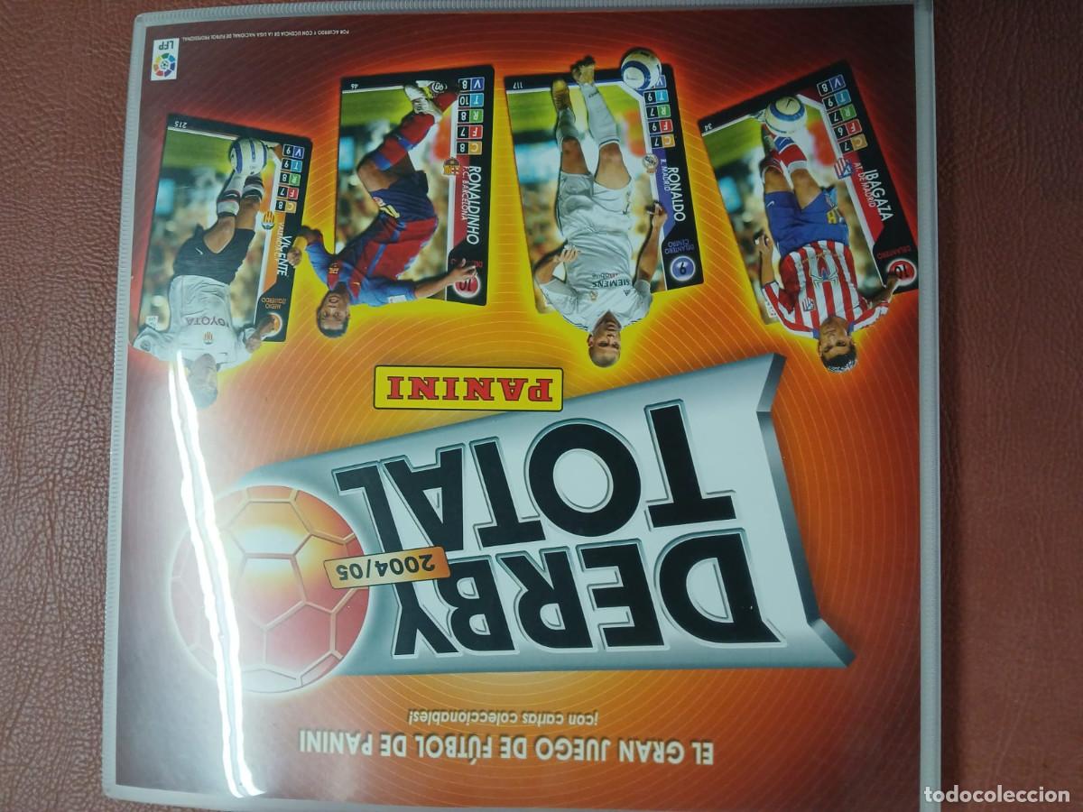 &Aacute;lbum de f&uacute;tbol completo: DERBY TOTAL 2004/05 PANINI. - Foto 2