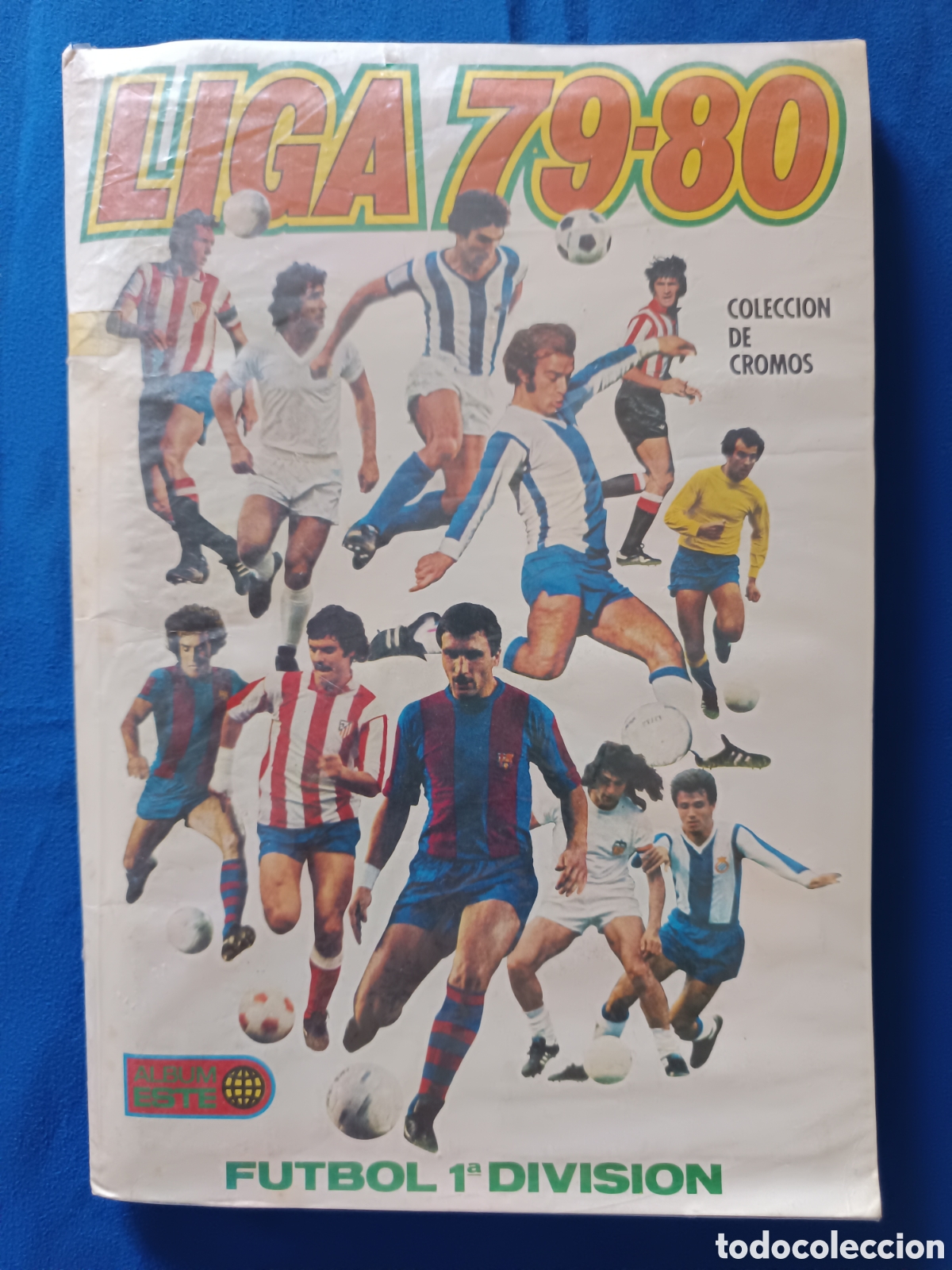&Aacute;lbum de f&uacute;tbol completo: LIGA ESTE 1979-80 &Aacute;LBUM COMPLETO CON DOBLES Y FICHAJES, VER