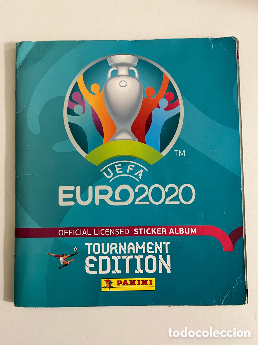 &Aacute;lbum de f&uacute;tbol completo: Album completo Euro 2020-Eurocopa- Panini.