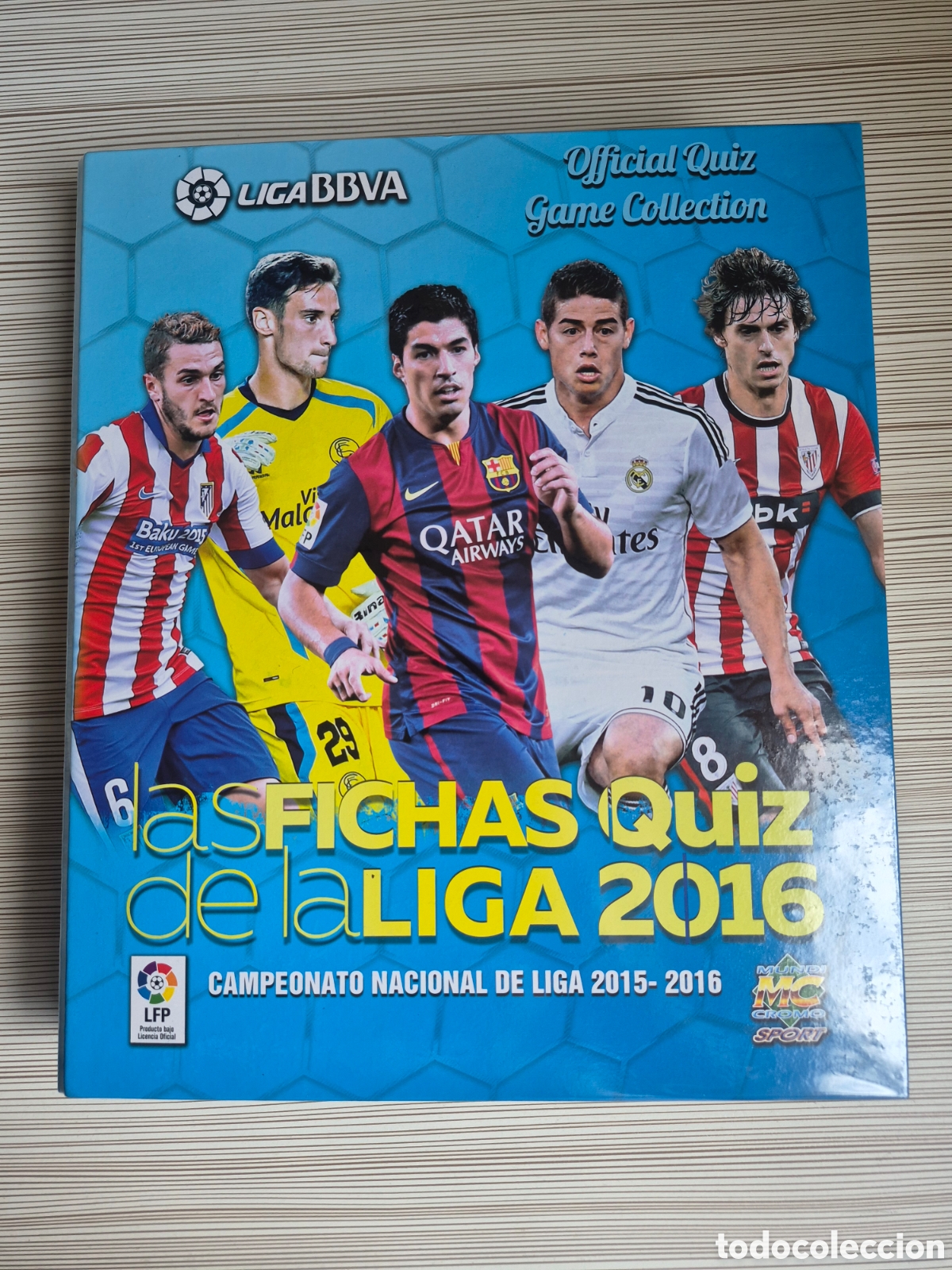 &Aacute;lbum de f&uacute;tbol completo: Mundicromo 2015 2016 Coleccion Completa Impoluta