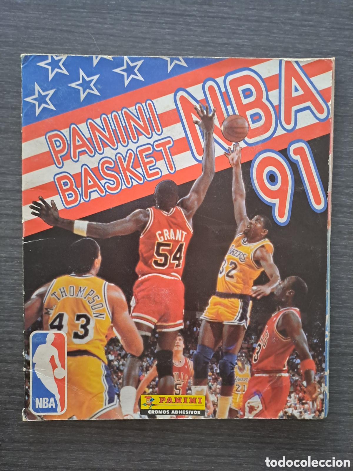 &Aacute;lbum de f&uacute;tbol completo: PANINI BASKET 91 &Aacute;LBUM COMPLETO ACB 1990-91 &Aacute;lbum original Panini Basket 91 de la temporada 1990-91