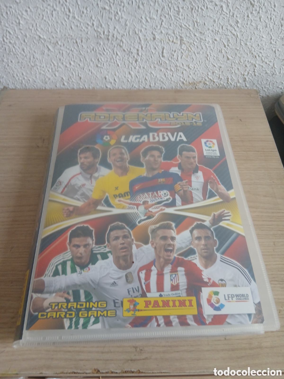 &Aacute;lbum de f&uacute;tbol completo: ADRENALYN 15/16 COMPLETO LE FALTA 1 CROMO 531,,VER FOTOS