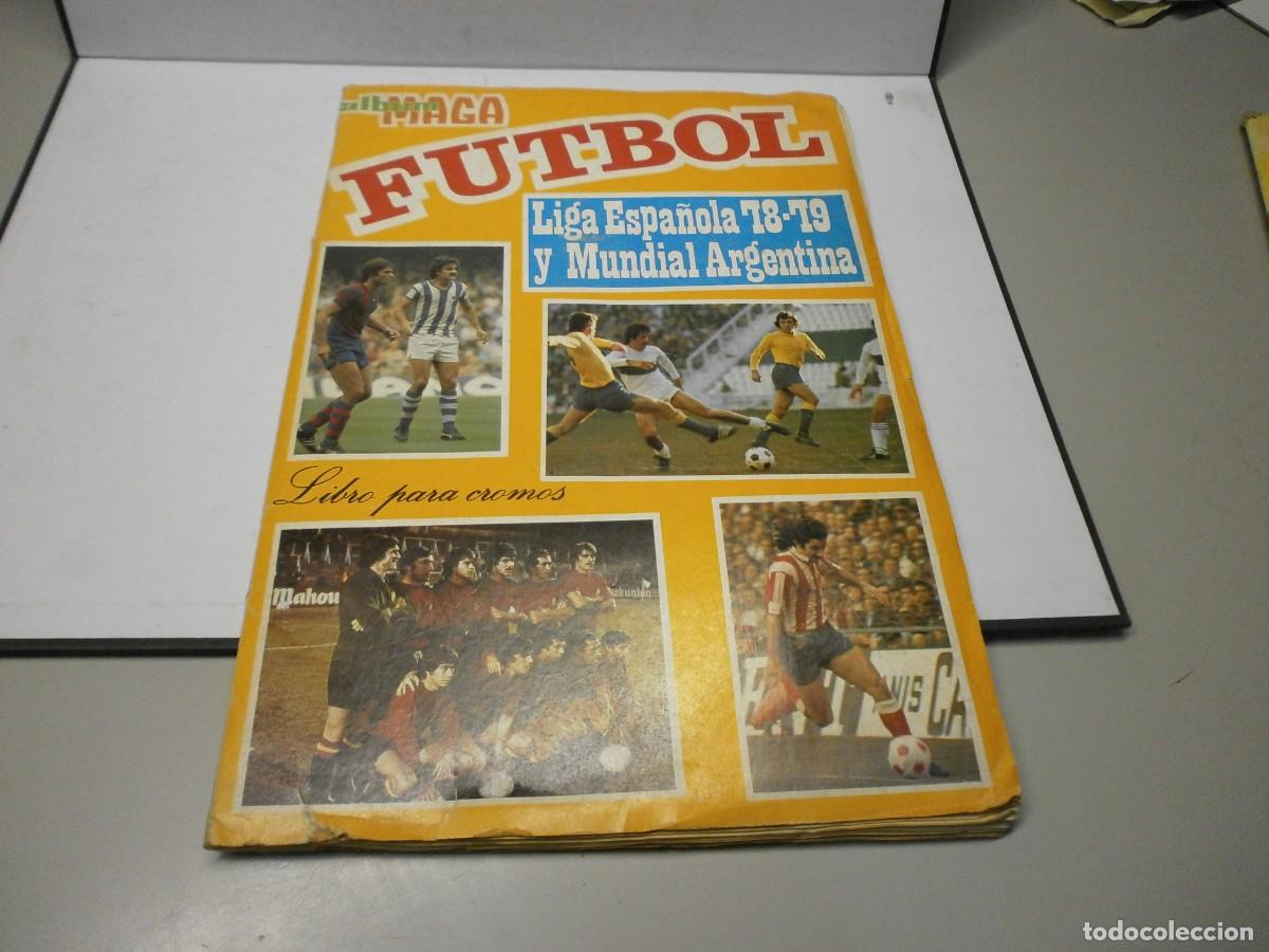 &Aacute;lbum de f&uacute;tbol completo: album completo maga futbol liga espa&ntilde;ola 78 79 y mundial argentina