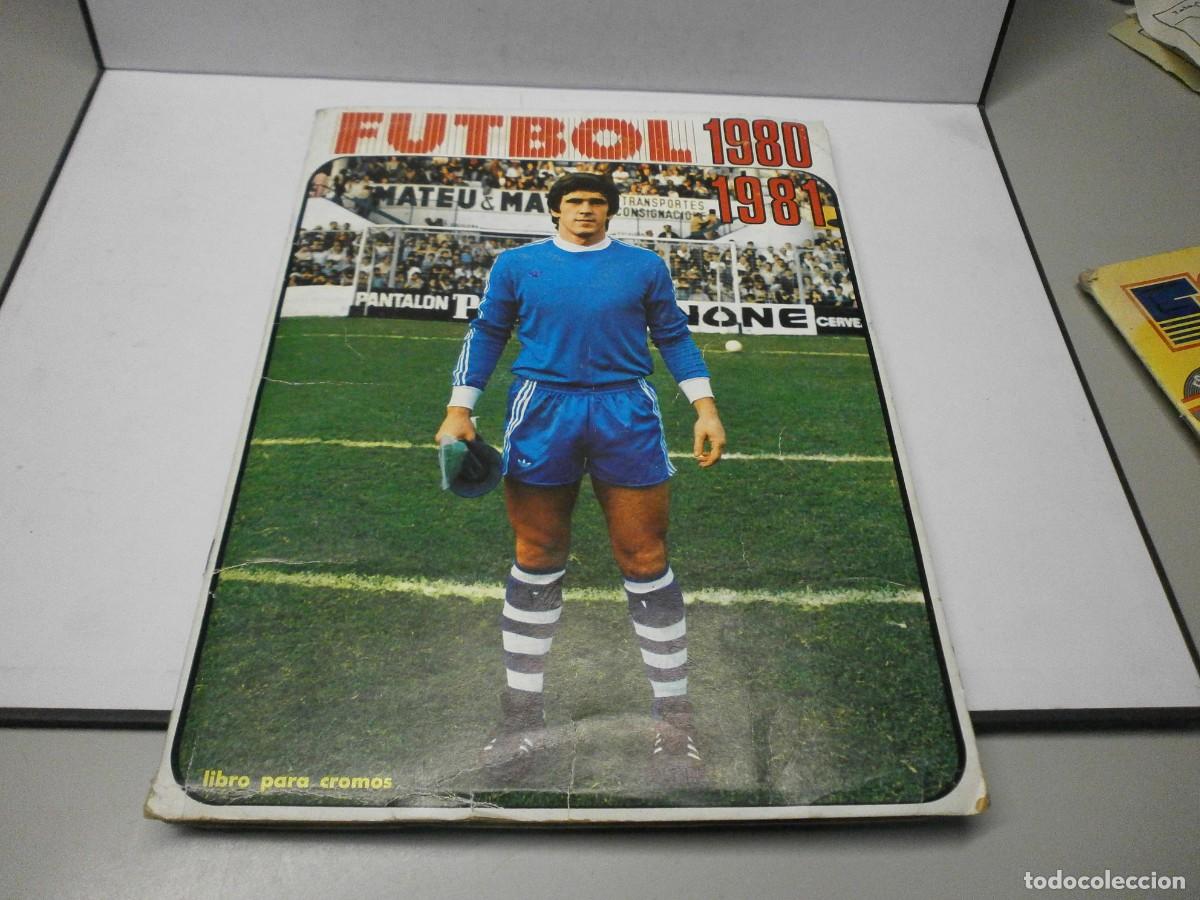 &Aacute;lbum de f&uacute;tbol completo: album completo fher disgra futbol 1980 1981