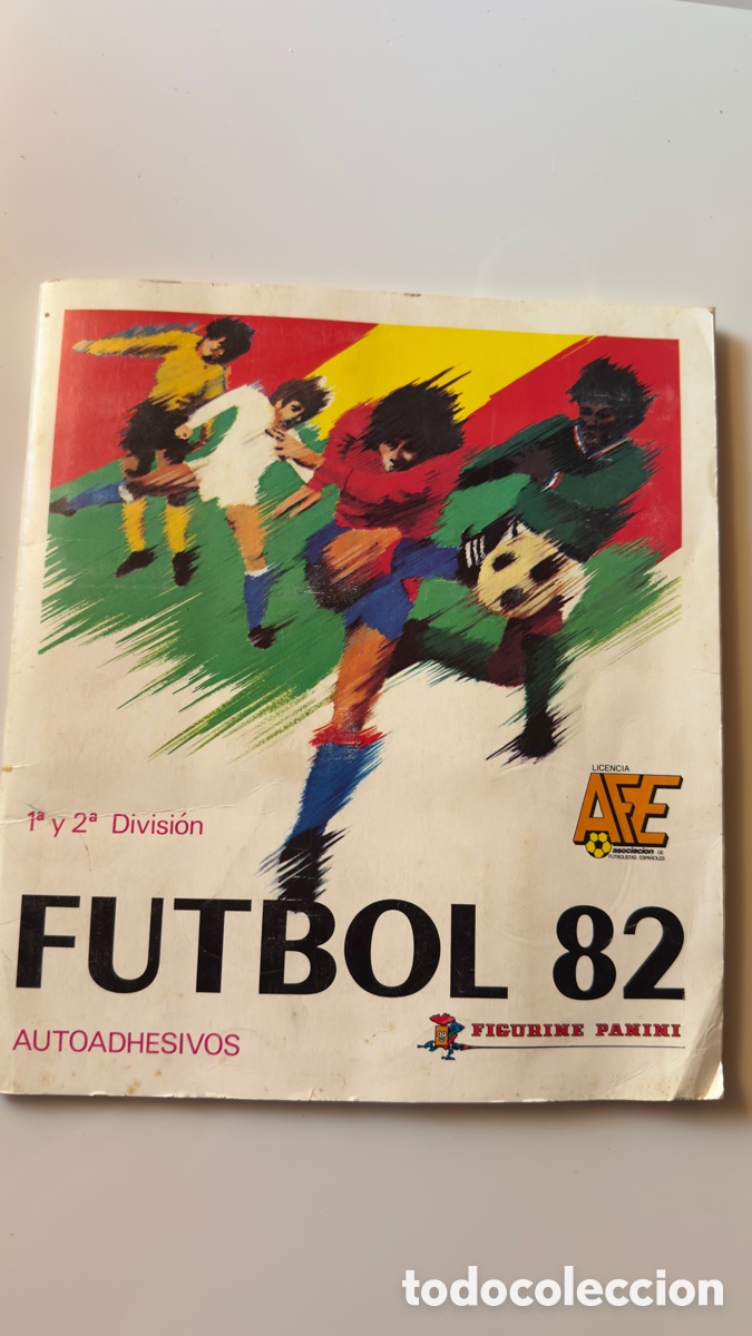 &Aacute;lbum de f&uacute;tbol completo: &Aacute;lbum F&uacute;tbol 82 Panini