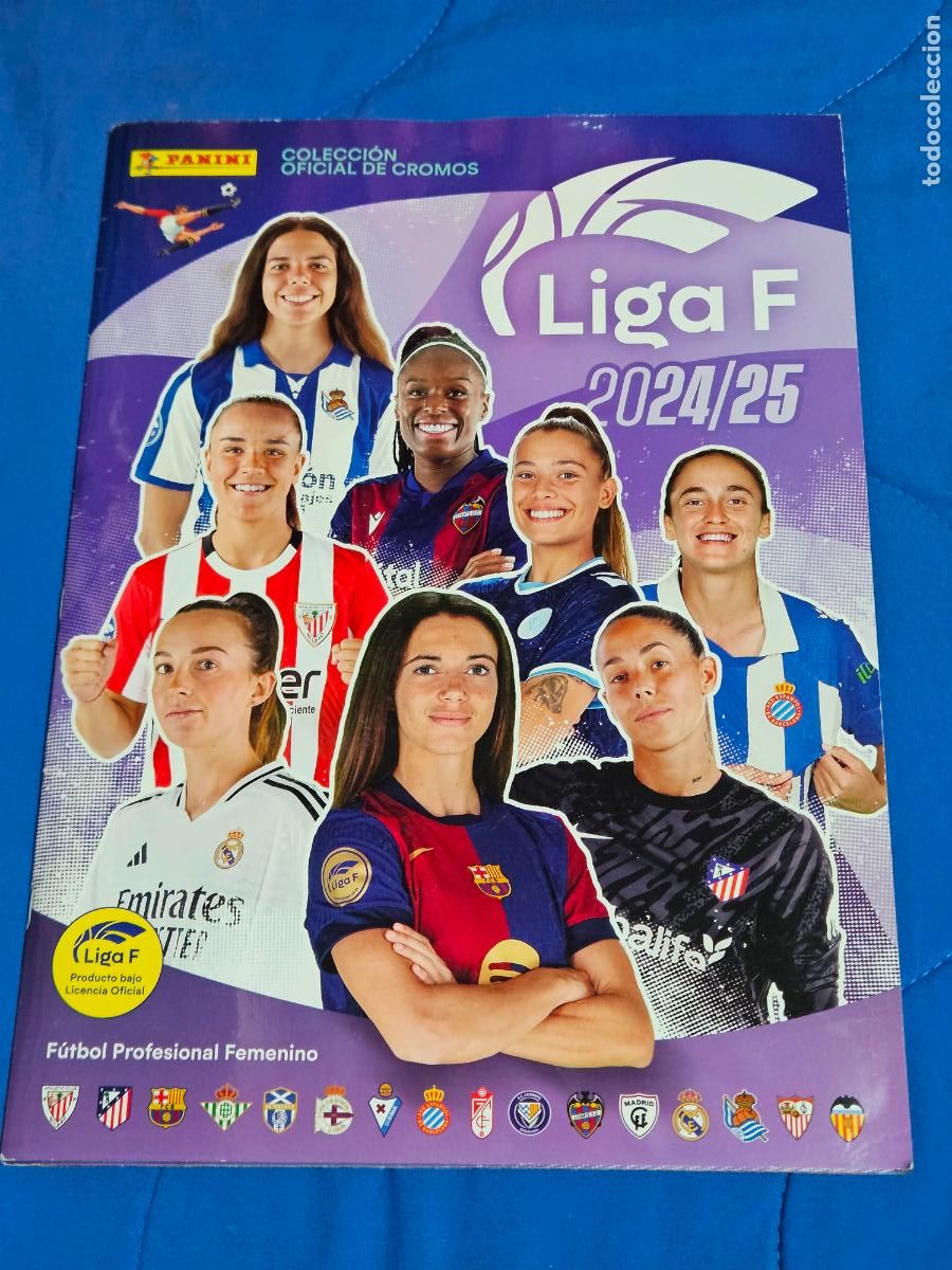 &Aacute;lbum de f&uacute;tbol completo: ALBUM LIGA COMPLETA 2024/25 TODO LO EDITADO CON CONMEMORATIVOS JUGON LEER ANUNCIO